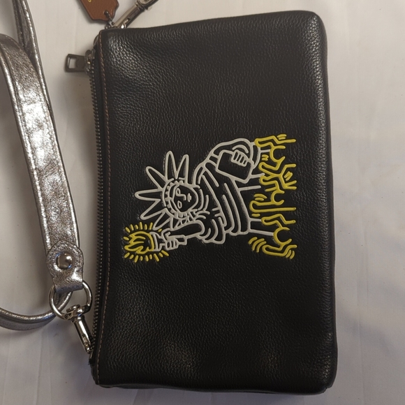 Coach Keith Haring purse, Keith Haring Handbag Coach handbag - Picture 3 of 8